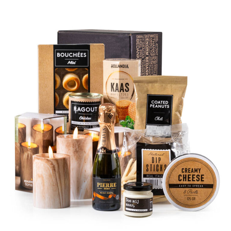 Kaarslicht cadeaupakket