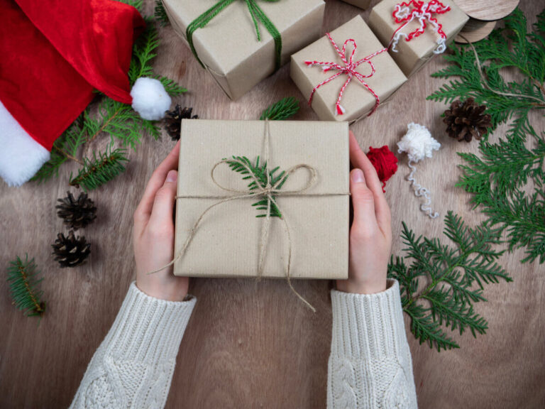 mooi ingepakt kerstpakket